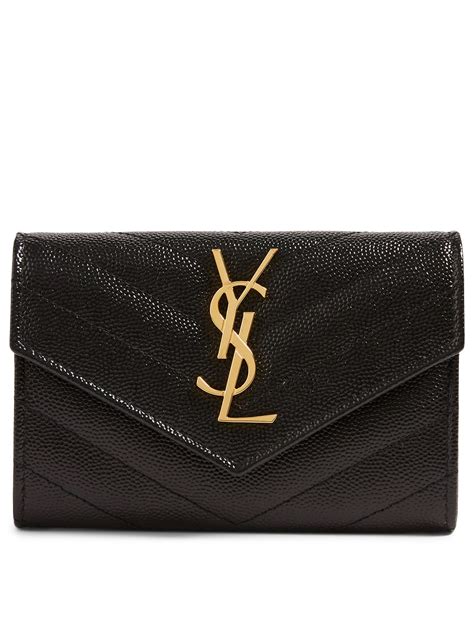 cheap ysl wallet|ysl monogram wallet price.